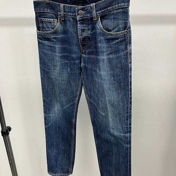 30) 프라다 크롭 워싱진 