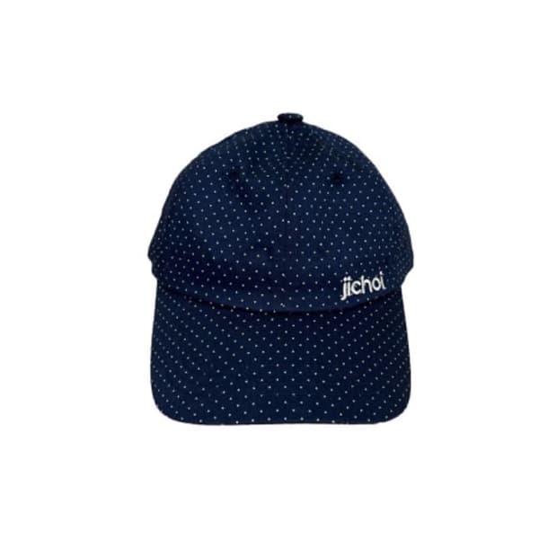 지초이 도트 모자