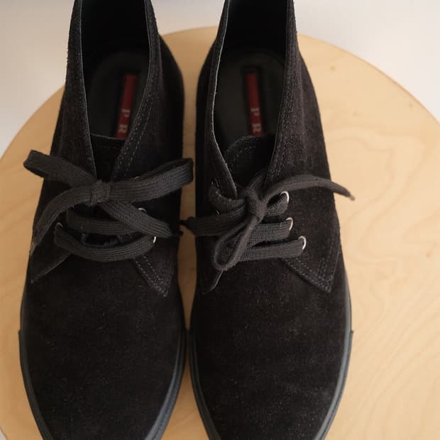 PRADA Suede Chukka boots