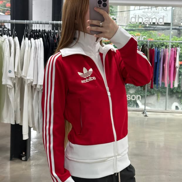 아디다스 x 세니아스나이더 베켄버드 투인원 트랙탑져지 베러스칼렛