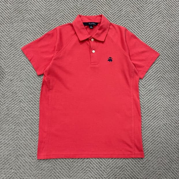 브룩스브라더스 베이직 로고 피케티셔츠 v2999