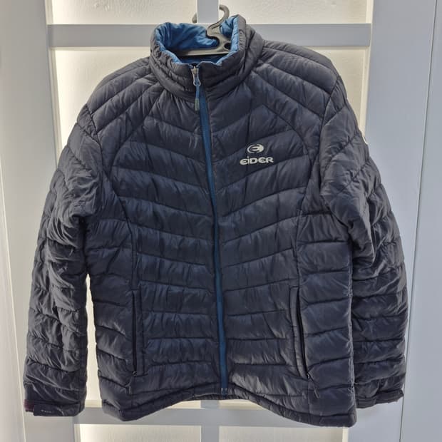 아이더 정품 구스경량패딩 100사이즈 팝니다