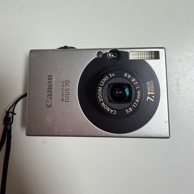 캐논 익서스70 디지털 카메라