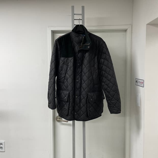 폴로 랄프로렌 블랙 퀄팅 자켓 M