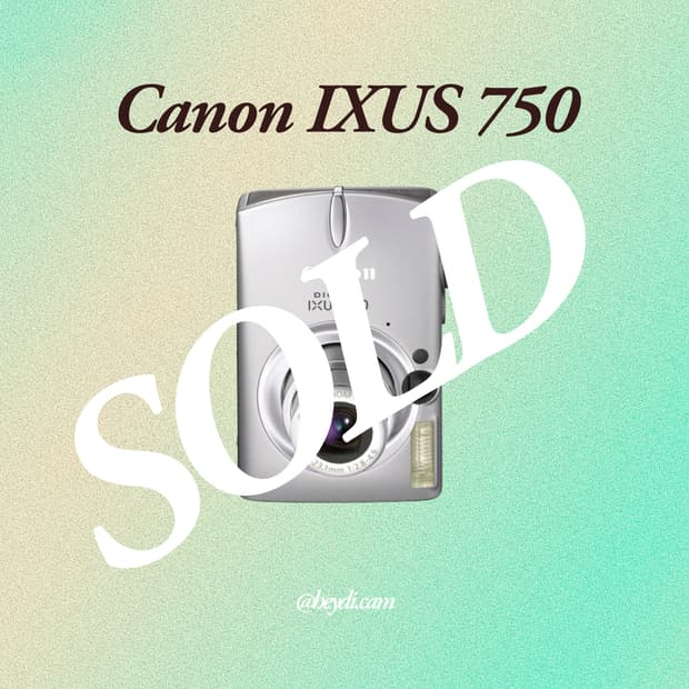 (아일릿 원희) 캐논 ixus750 IXY700 실버