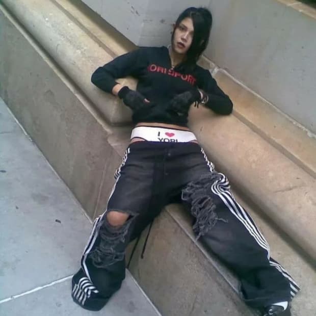 YORI SPORTS 5 STRIP DENIM  WOMAN