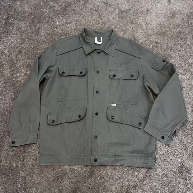 켐펠 미디엄그레이 워크 자켓L