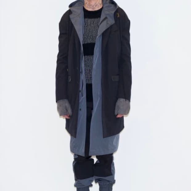 미하라야스히로 레이어드 코트