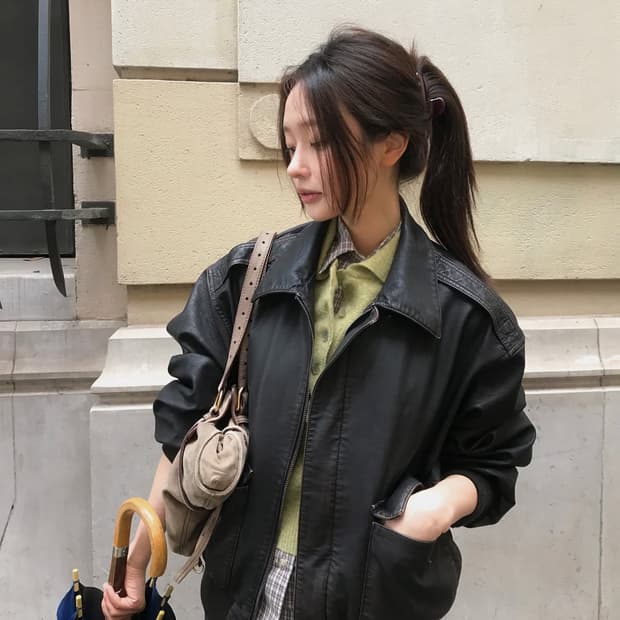 더바넷 브라인 빈티지 레더자켓 (Brine Vintage Leather)