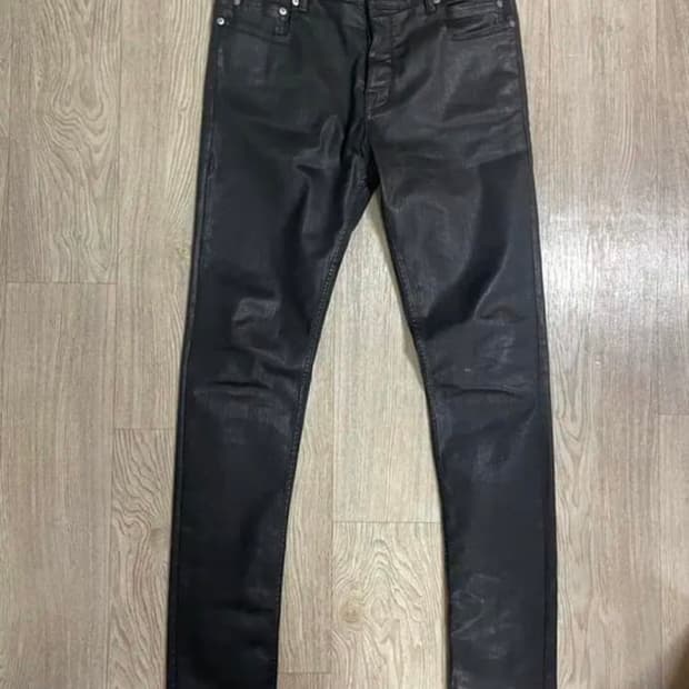 20fw 릭오웬스 다크쉐도우 타이론컷 코팅진 32