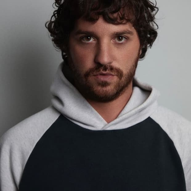 [M] ERL raglan hoodie 