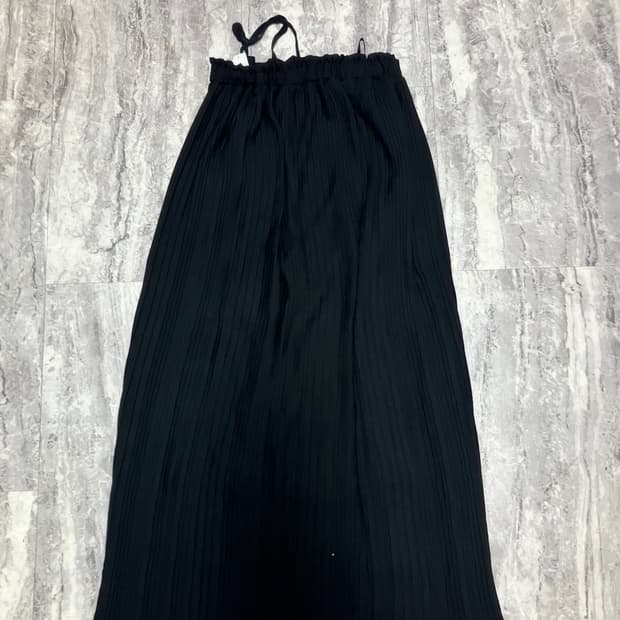 일본빈티지 Earthmusic 하구미모리걸 플리츠 롱스커트