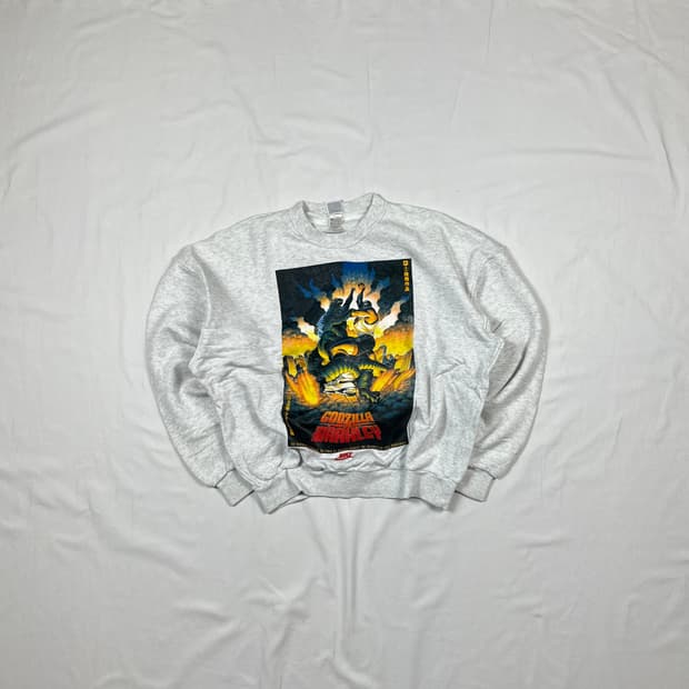 90‘s 92년도 나이키 찰스바클리 고질라 맨투맨