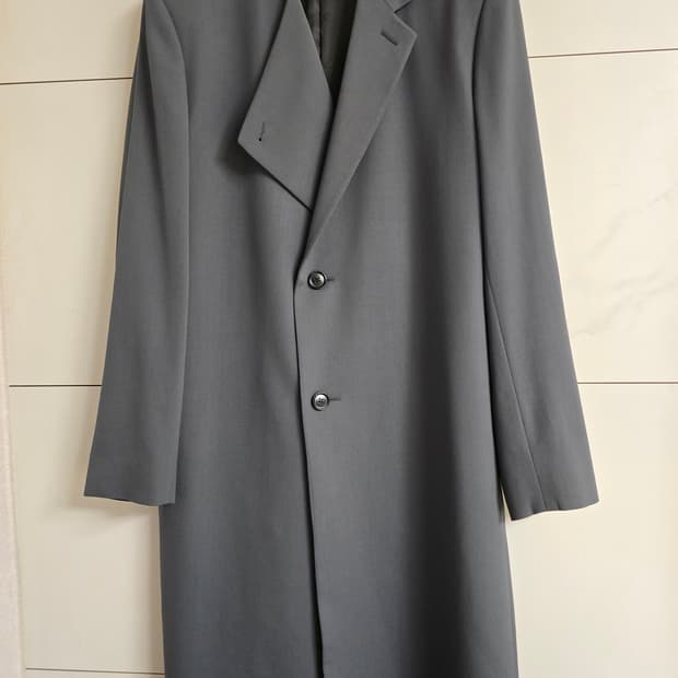 디올 비대칭 라펠 체스터 코트 (48)