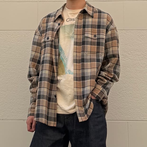 비즈빔 럼버 체크셔츠 2