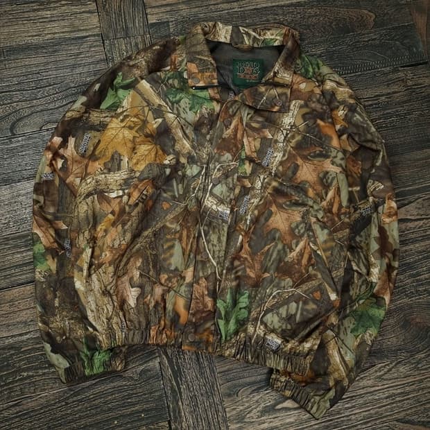 [매드독] USA 리얼트리 카모 패턴 빈티지 블루종 자켓 M16377