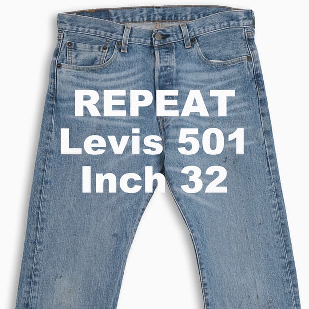 빈티지 리바이스 501 중청 32 인치 LV50132440