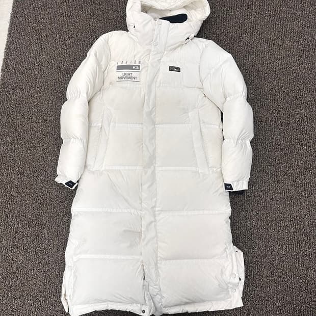K2 케이투 구스다운 롱패딩 화이트 95(M)