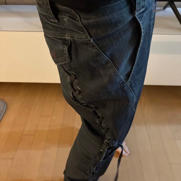 마리떼 프랑소와 빈티지 스트링 팬츠