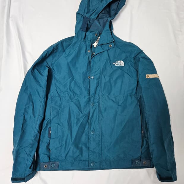 노스페이스 코랄블루 바람막이 우븐 자켓 트레일 고프코어 L 100