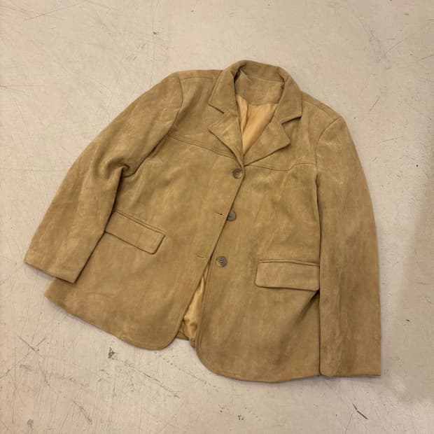 빈티지 스웨이드 브라운 자켓