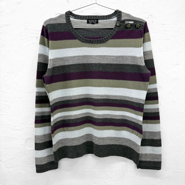 sonia rykiel 스트라이프 니트