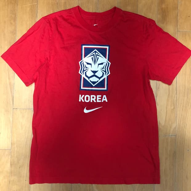 나이키 대한민국 축구 국가대표팀 로고 티셔츠 M