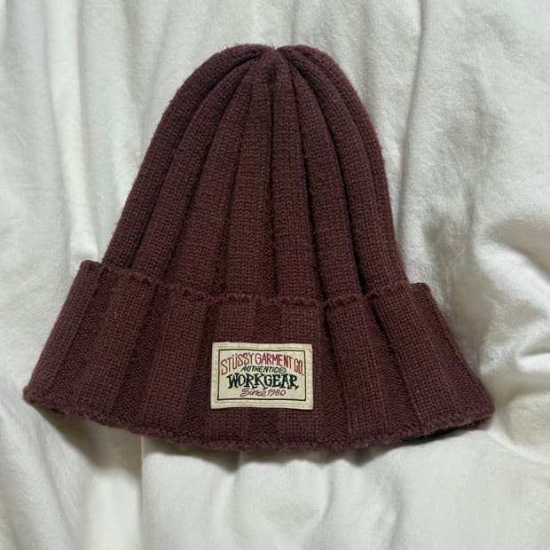 스투시 워크기어 비니