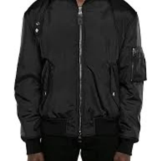 Alexander mcqueen 하네스 봄버 자켓