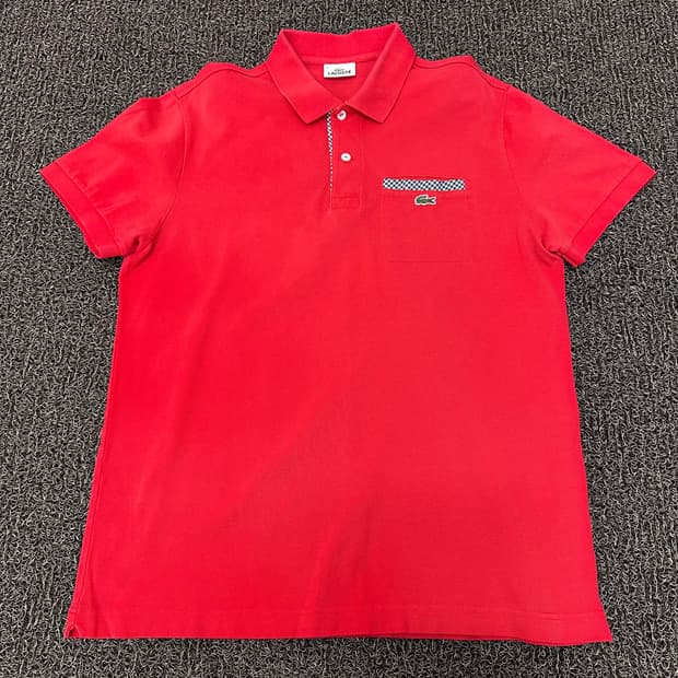 라코스테 카라티 남성 반팔티셔츠 레드 105(XL)