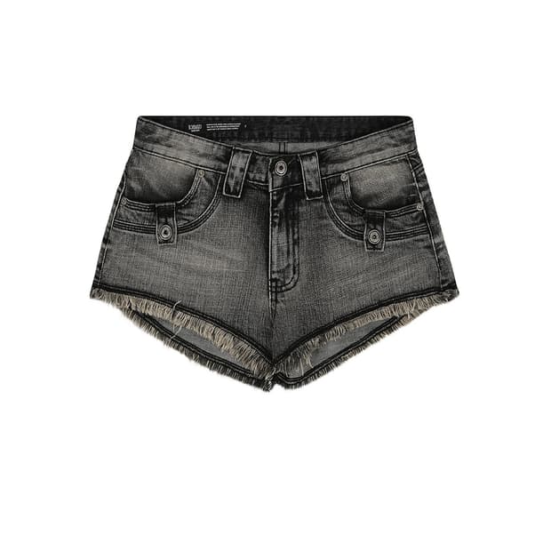 보헤미안서울 FRONT POCKET DENIM SHORTS
