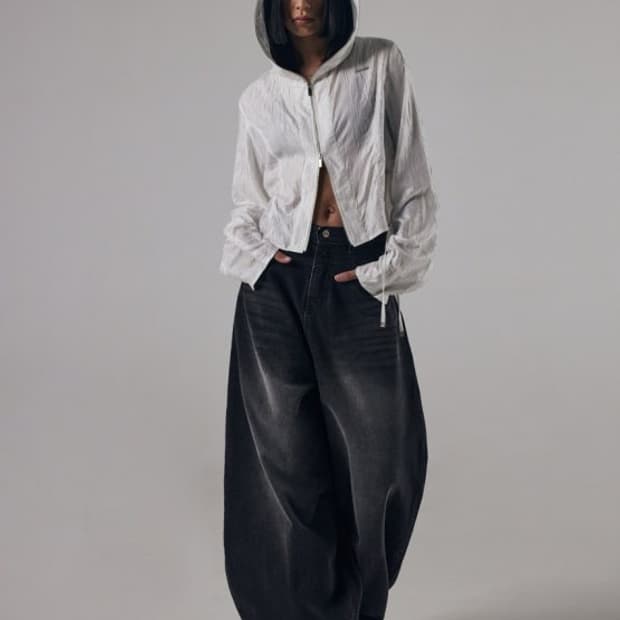 트리밍버드 요크데님 블랙s