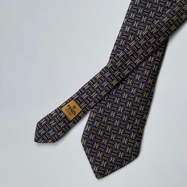 펜디 FF 모노그램 FENDI 명품 정품넥타이