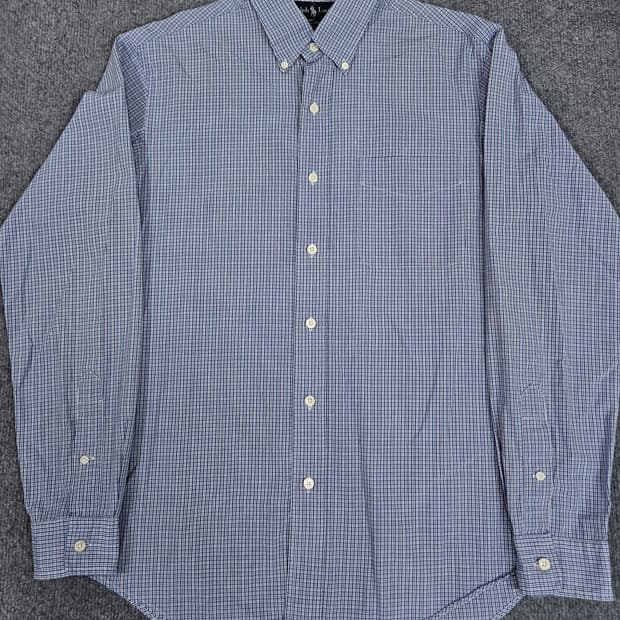 폴로 랄프로렌 커스텀핏 체크셔츠 급처