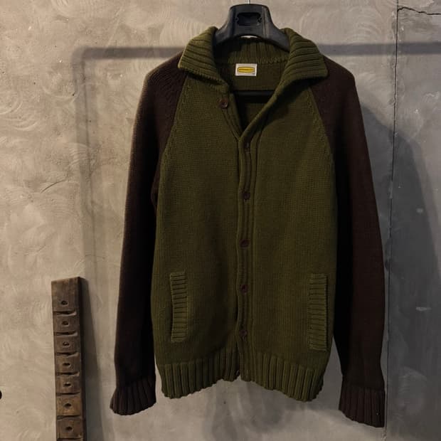인터메조 헤비울 가디건 100