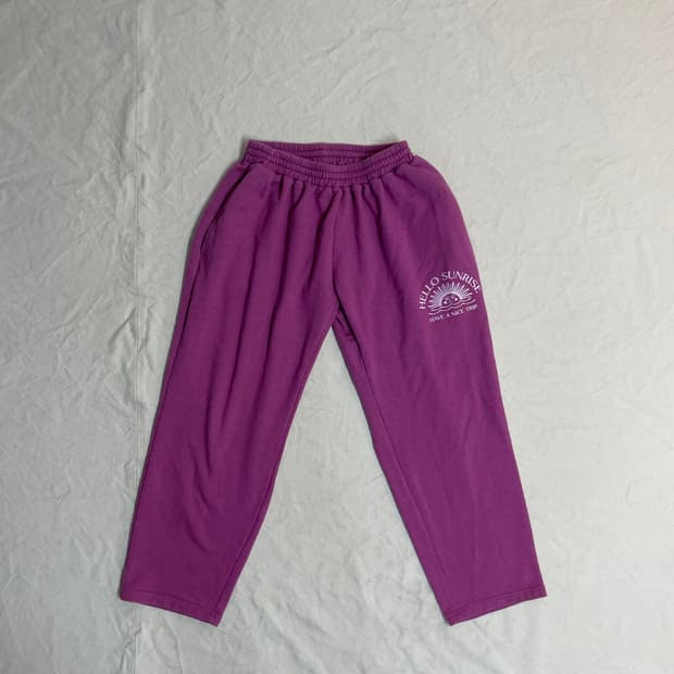 헬로선라이즈 조거 팬츠 