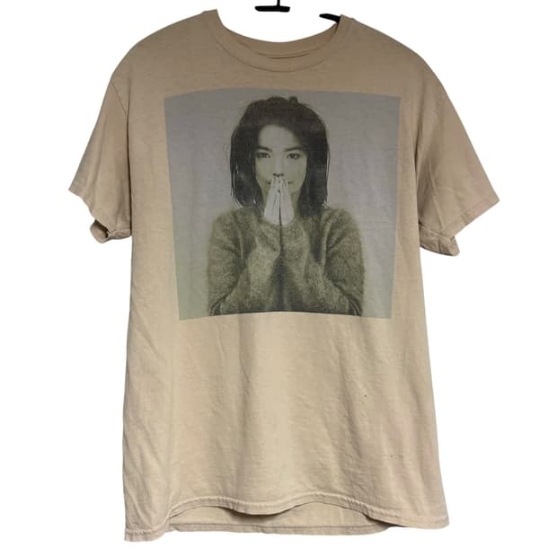 00s bjork deubt 비요크 빈티지 밴드티 M
