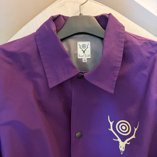 south2west8 nylon coach jacket