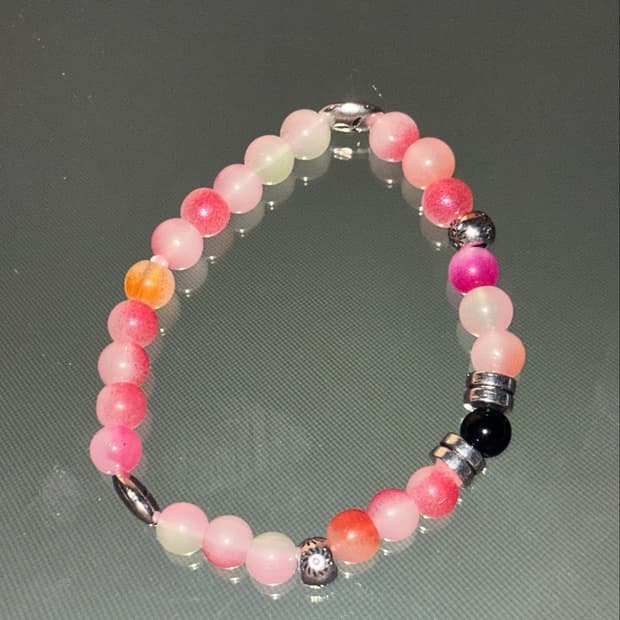 Lucky heart/handmade bracelet