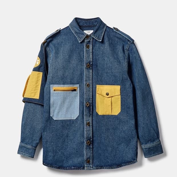고샤 루브친스키 gr-uniforma 디젤 데님 셔츠 자켓