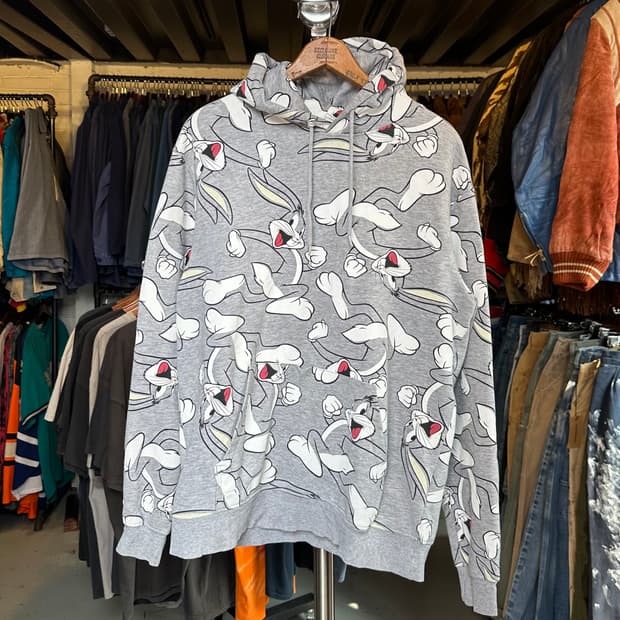 위너브라더스 루니툰즈 프린팅 스웻 후드