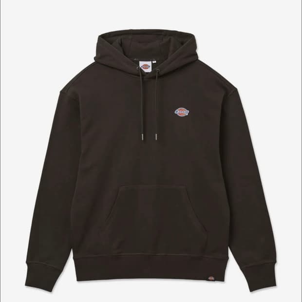 디키즈 프렌치 테리 스몰 자수 로고 후드 티셔츠 L 새상품