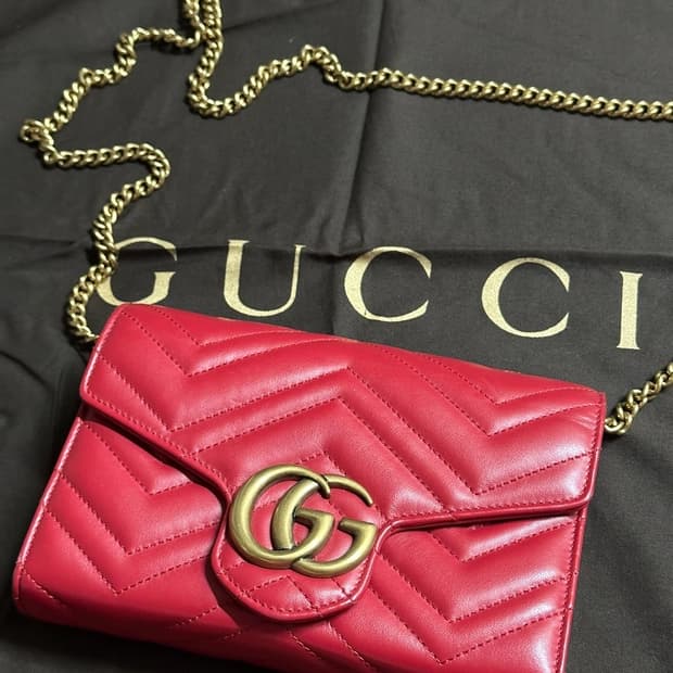 구찌 마틀라세 체인지갑 숄더백