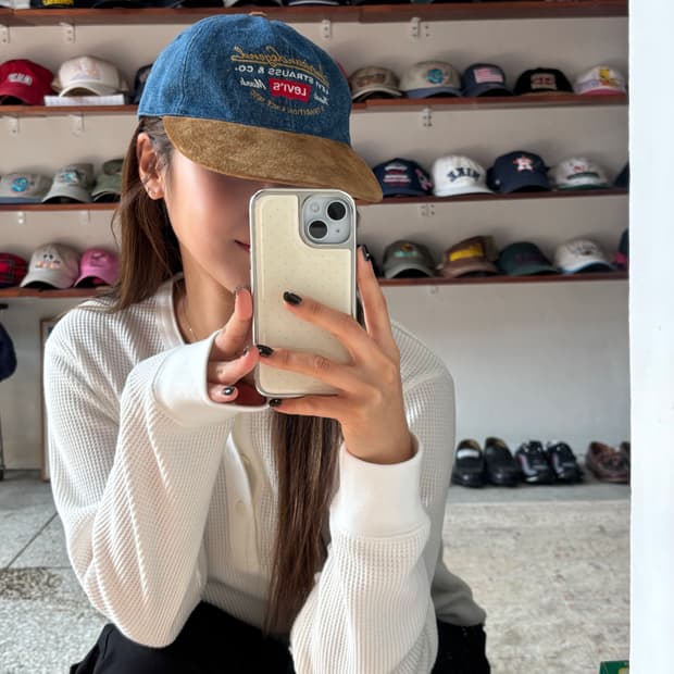 리바이스 빈티지 데님 햇