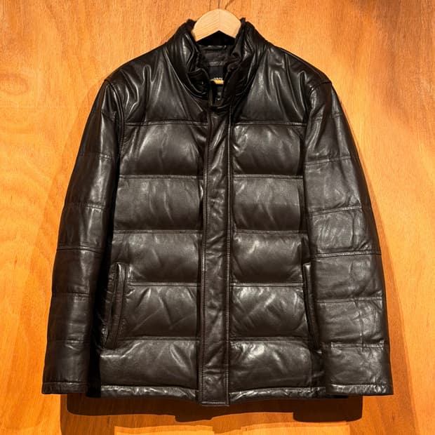오야니 남성 램스킨 구스다운 패딩 100 양가죽 자켓