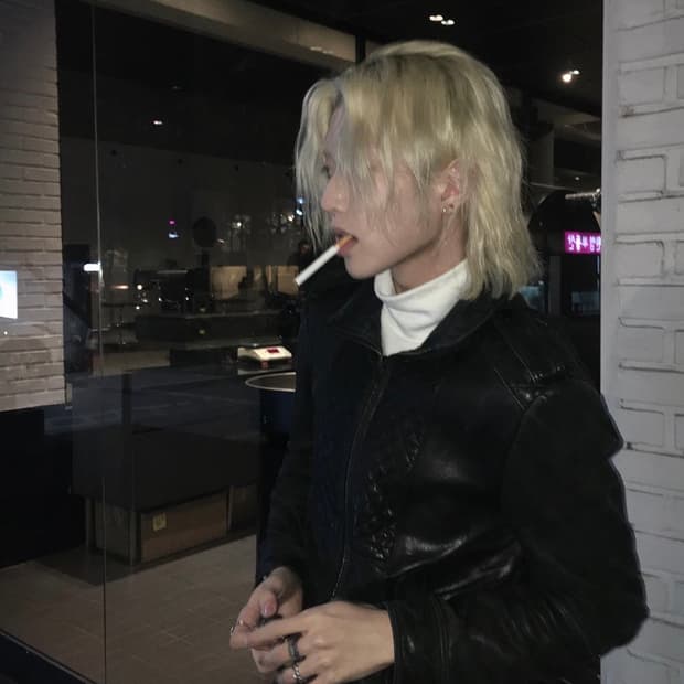 206 옴므 퀼티드 판넬 램스킨 자켓