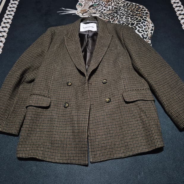 앤더슨벨 프랭크 더블 브레스티드 울 자켓 XL