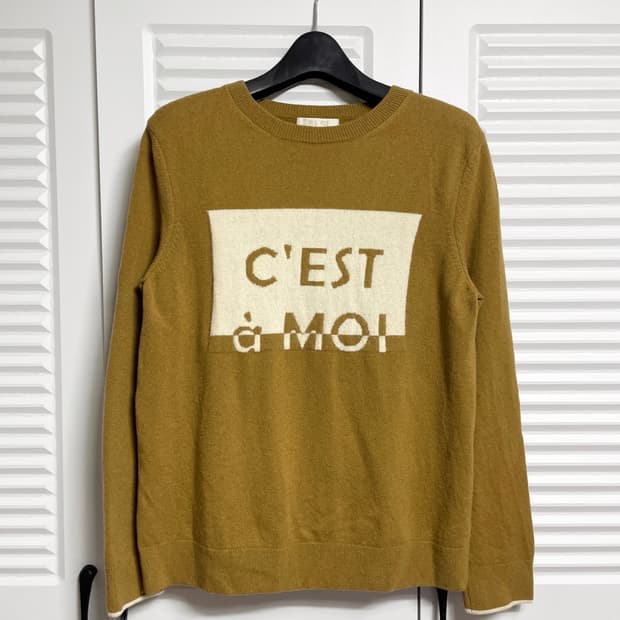 SJSJ 캐시미어 니트