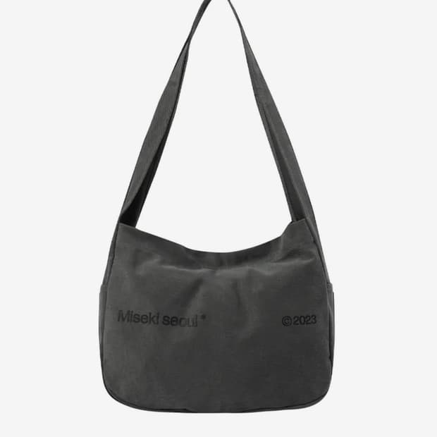 미세키 서울 크로스백 차콜