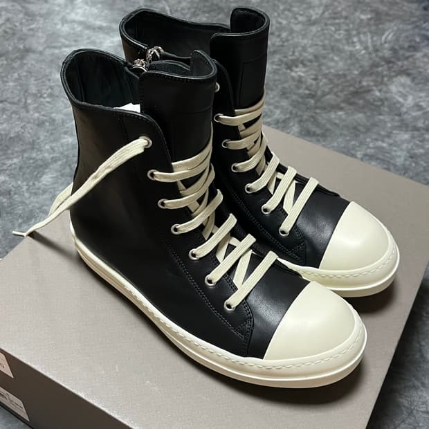25F/W Rick Owens Ramones High LCO